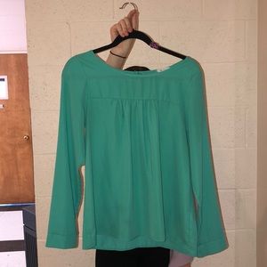 Green Long Sleeve Shirt
